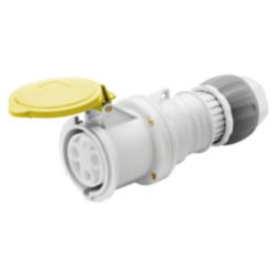 CEE KOPPELCONTACTSTOP (CONTRASTEKKER) RECHT HP - IP44/IP54 - 3P+A 63 A