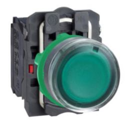 VERLICHTE DRUKKNOP P-LED GR