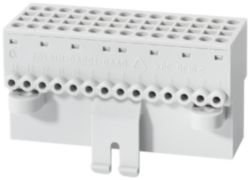 Manual connector cage spring connection