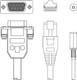 Verbindingskabel KDS CR-SUB-9A-RJ41-A-T0-024-C