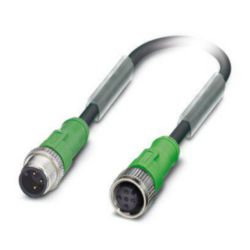 SAC-3P-M12MS/0,3-PUR/M12FS B