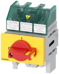 SENTRON, switch disconnector 3LD5 UL, EMERGENCY OFF switch, 3-pole, approved