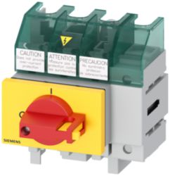 SENTRON, switch disconnector 3LD5 UL, EMERGENCY OFF switch, 4-pole, approved