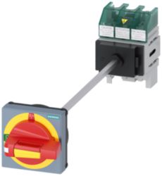 SENTRON, switch disconnector 3LD5 UL, EMERGENCY OFF switch, 3-pole, approved