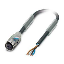 SAC-4P- 5,0-PUR/M12FS-3L