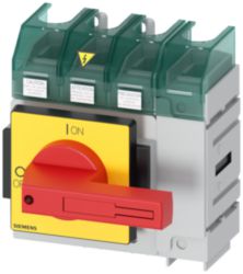 SENTRON, switch disconnector 3LD5 UL, EMERGENCY OFF switch, 4-pole, approved