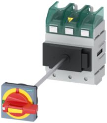 SENTRON, switch disconnector 3LD5 UL, EMERGENCY OFF switch, 3-pole, approved