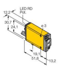 Opto-sensor, diffuse sensoren