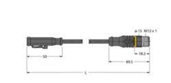 Deutsch-connector, verbindingsleiding
