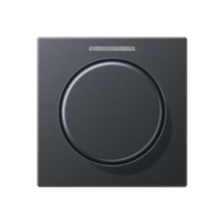 Afdek.A500 KNX Antr mat SLV m.li.venster