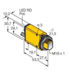 Foto-elektrische sensor, diffuse sensoren