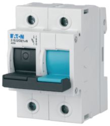 Zekeringlastscheider D02 met trip indicator, 63A, 1p+N 54mm