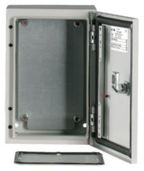 Wall enclosure, +mounting plate, HxWxD=300x200x150mm