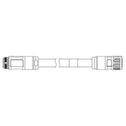 1S series servo motor EXTENSION power cable, 10 m, 400 V: 11 kW & 15 k