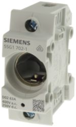 NEOZED, fuse base, D02, 1-pole, 63 A, Un AC: 400 V, Un DC: 250 V