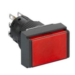 Drukknop - Verlicht - Verzonken - Terugvering - Ø16mm - 24V - 1 OC - R