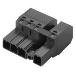 PCB plug-in connector (wire connection), 7.62 mm, Number of poles: 4,