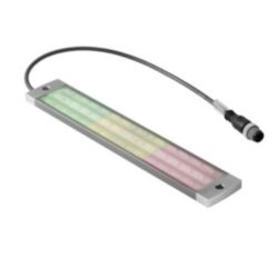 LED light, 24 V DC, 0,36 A, Red, Yellow, Green, hard anodised aluminiu