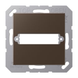 Afdekking D-SUB 25p. A500 mokka