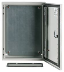 Wall enclosure, +mounting plate, HxWxD=400x300x150mm