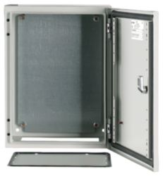 Wall enclosure, +mounting plate, HxWxD=400x300x200mm