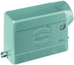 Hood, Size: 10 B, Low construction, Single locking lever, Side entry,