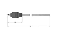 kabel voor Industrial Ethernet / PUR, Aansluitkabel conform AIDA