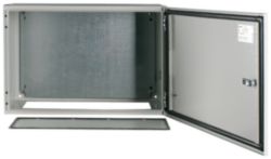Wall enclosure, +mounting plate, HxWxD=400x600x300mm