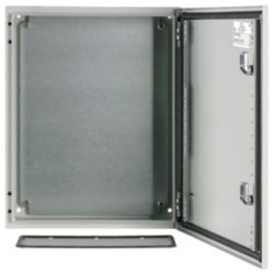 Wall enclosure, +mounting plate, HxWxD=500x400x150mm