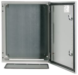 Wall enclosure, +mounting plate, HxWxD=500x400x200mm