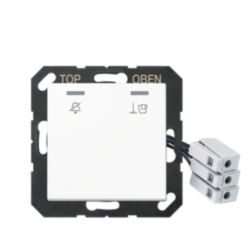Hotelafdek.A500 a.wit m.LED230V buitenm.