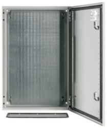 Wall enclosure, +mounting plate, HxWxD=600x400x150mm