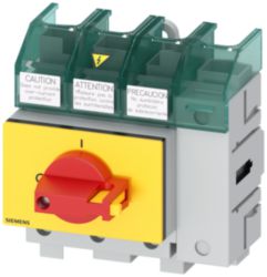 SENTRON, switch disconnector 3LD5 UL, EMERGENCY OFF switch, 4-pole, approved