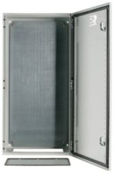 Wall enclosure, +mounting plate, HxWxD=800x400x200mm