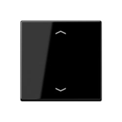 LB taster A 1v stand. slv. zwart pijl