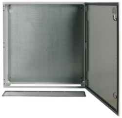 Wall enclosure, +mounting plate, HxWxD=800x800x200mm