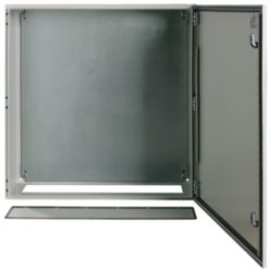 Wall enclosure, +mounting plate, HxWxD=800x800x300mm