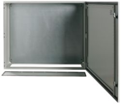 Wall enclosure, +mounting plate, HxWxD=800x1000x300mm