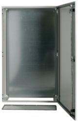 Wall enclosure, +mounting plate, HxWxD=1000x600x250mm