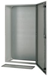 Wall enclosure, +mounting plate, HxWxD=1000x600x300mm