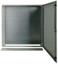 Wall enclosure, +mounting plate, HxWxD=1000x1000x300mm