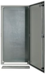 Wall enclosure, +mounting plate, HxWxD=1200x600x250mm