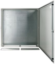Wall enclosure, +mounting plate, HxWxD=1200x1200x250mm