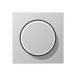 Afdekking voor draaidimmer, A range, aluminium