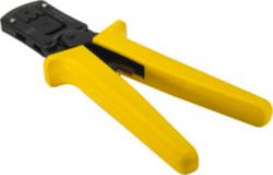 Crimping tool, for single stamped D-Sub contact, Conductor