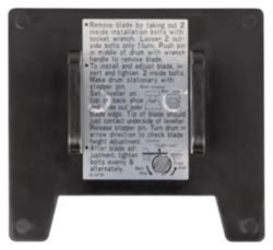 Schaafbeitel afstelmal 110mm