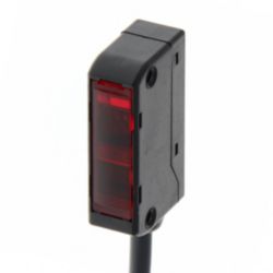 Photoelectric sensor, limited reflective, compact square, 20 to 35mm r