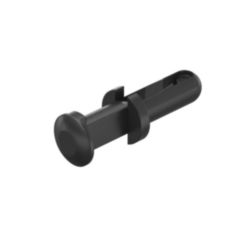 Body-bound rivet BE DIN 4 mm, PA, Jet black, 9005