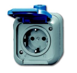 STOPK. 1V 2P+RA 16A/250V GS/BL
