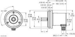 Absolute encoder - Multiturn, Efficiency-Line